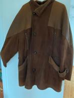 Lammy-coat heren bruin, leer, maat 52-54 nieuwstaat, Kleding | Heren, Verzenden, Zo goed als nieuw, Maat 52/54 (L), Bruin