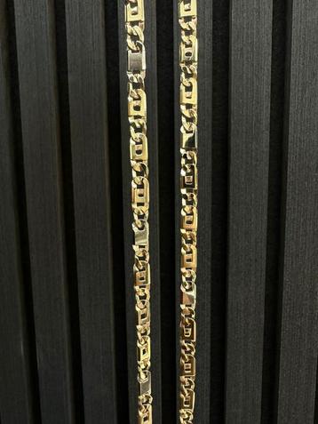 Prachtige 14k gouden Rolex schakel ketting | 70 cm beschikbaar voor biedingen