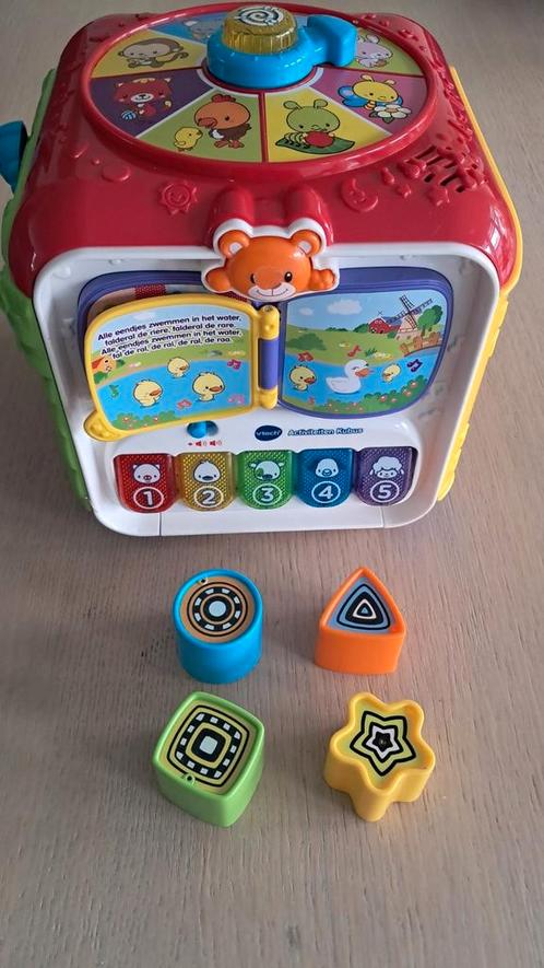 De VTech Baby Activiteiten Kubus, Kinderen en Baby's, Speelgoed | Vtech, Zo goed als nieuw, 6 maanden tot 2 jaar, Ophalen of Verzenden