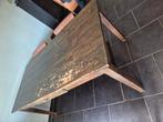 Gratis ophalen! Tafel met 4 stoelen, Ophalen, Gebruikt, 50 tot 100 cm, 150 tot 200 cm