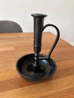 Kandelaar sissy boy zwart, Antiek en Kunst, Antiek | Kandelaars, Ophalen of Verzenden, Overige materialen