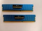 Corsair Vengeance LP 16GB, 1600MHz, Blue, Computers en Software, RAM geheugen, DDR3, Ophalen of Verzenden, Zo goed als nieuw, Desktop