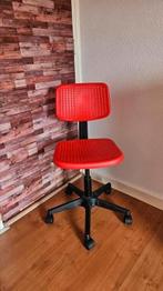 Bureaustoel kind rood, Ophalen of Verzenden, Zo goed als nieuw, Overige typen