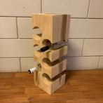 Wijnzuil - massief Suarhout – voor 6 flessen - TTM Wonen, Huis en Inrichting, Woonaccessoires | Wijnrekken, TTM Wonen, TTM Wonen