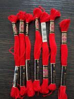 DMC garen rood, Ophalen of Verzenden, Borduurgaren of Zijde