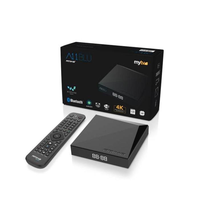 Retour product: Amiko A11 BLU IPTV Set Top Box, Audio, Tv en Foto, Mediaspelers, Nieuw, Minder dan 500 GB, HDMI, Ophalen of Verzenden
