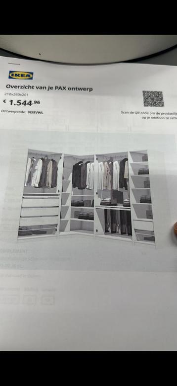 IKEA PAX Hoekkast – Compleet, Grote Opbergcapaciteit - afbeelding 9