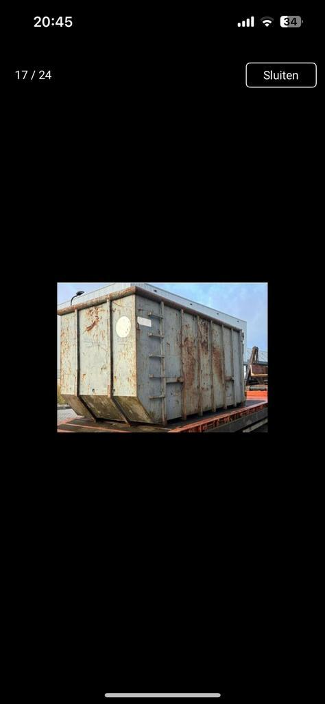 Diverse portaalcontainers met klep 1500ex btw per stuk, Doe-het-zelf en Verbouw, Containers, Ophalen