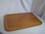Vintage houten dienblad jaren 60, Ophalen of Verzenden, Gebruikt, Rechthoekig, Hout