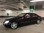 Mercedes-Benz S-Klasse 5.0 S500 Lang AUT 2000 Rood, Automaat, Open dak, Achterwielaandrijving, Particulier