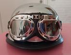 CRG Chrome Pilotenbril-Retro Motorbril,Vintage HelmbrilNieuw, Overige merken, Dames, Nieuw zonder kaartje, Overige typen