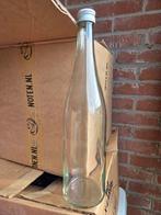 Glazen flessen met schroefdop, Ophalen of Verzenden, Glas, Overige stijlen, Glas of Glazen