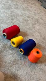 Grote klossen garen, kleurrijk!!, Hobby en Vrije tijd, Breien en Haken, Ophalen, Zo goed als nieuw, Breien of Haken, Wol of Garen