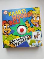 Kaart woord bel!, Hobby en Vrije tijd, Gezelschapsspellen | Kaartspellen, Een of twee spelers, Ophalen of Verzenden, Zo goed als nieuw