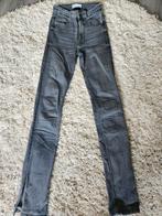 Grijze skinny jeans van Zara - Maat XS, Kleding | Dames, Spijkerbroeken en Jeans, Verzenden, Zara, Zo goed als nieuw, W27 (confectie 34) of kleiner