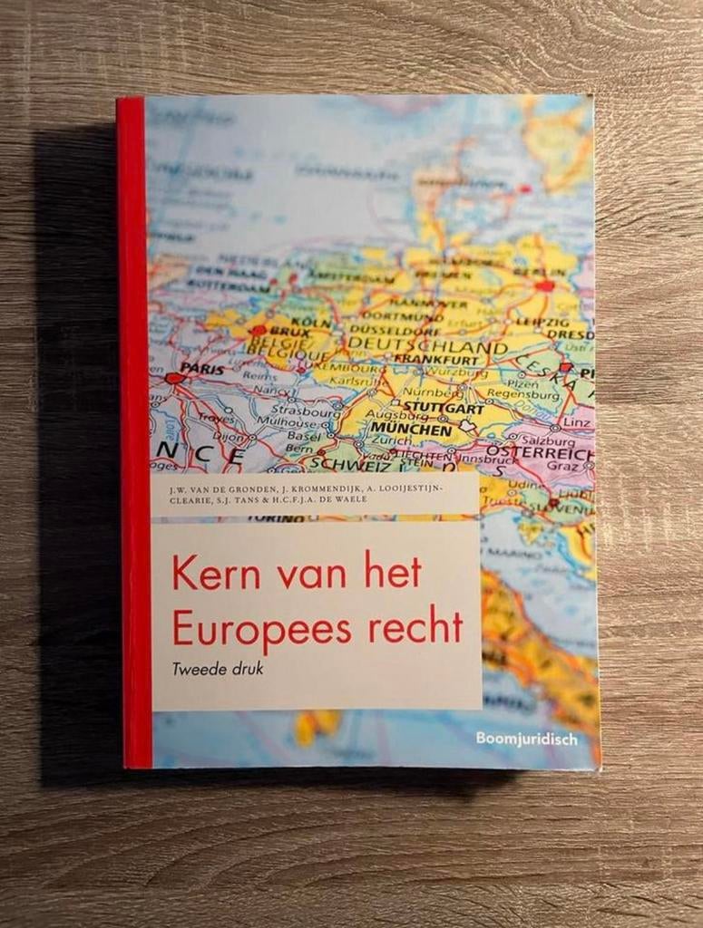Kern van het Europees Recht (tweede druk), Boeken, Studieboeken en Cursussen, Ophalen of Verzenden, Alpha, Zo goed als nieuw, WO