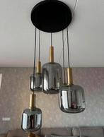 Light & Living hanglamp Lekar grijs / goud 66 x 66 x 80 cm, Huis en Inrichting, Lampen | Hanglampen, Gebruikt, -, -, Ophalen of Verzenden