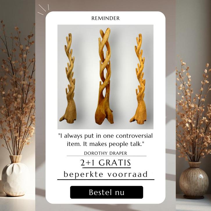 Suar kapstokken handgemaakt uit massief hout enkel & dubbel, Huis en Inrichting, Woonaccessoires | Kapstokken, Zo goed als nieuw