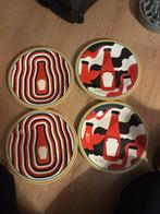 Kraft Heinz Borden Borden set van 4 borden, Ophalen, Gebruikt, Porselein of Keramiek, Schaal