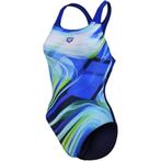 Nieuw Arena W Visual Waves Swim Pro Back badpak Navy, C.da Cisterna, 84/85 62029 Tolentino (MC) Italië, Blauw, Arena, Nieuw