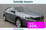 Volvo V60 Cross Country D4 Nordic+ | Dealer Onderhouden | Tr, Auto's, Volvo, 12 maanden, Lichtsensor, Zilver of Grijs, Lease