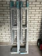 Bouwsteiger railingdragers, Ophalen, Gebruikt, Rolsteiger of Kamersteiger, Minder dan 2 meter