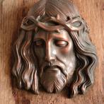 Brons kleurige Maria en Christus( Kruisweg afbeelding), Antiek en Kunst, Ophalen of Verzenden