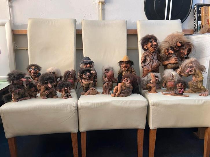 17 Originele NOORSE TROLLEN NyForm Verzameling uit Noorwegen, Verzamelen, Poppetjes en Figuurtjes, Zo goed als nieuw, Ophalen