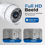 Beveiliging camera Set 4 stuks + Gratis 500GB Geheugen 1080P, Ophalen of Verzenden, Nieuw