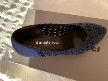 Daniele Tucci Pump vlecht blauw (maat 34,5) beschikbaar voor biedingen