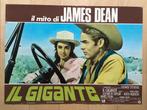 James Dean “Giant” (1956). Italiaanse fotobusta poster, Ophalen of Verzenden, Zo goed als nieuw, Poster