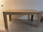 Jysk eettafel eikenhout zand, Huis en Inrichting, Tafels | Eettafels, Ophalen, Gebruikt, Eikenhout, 50 tot 100 cm