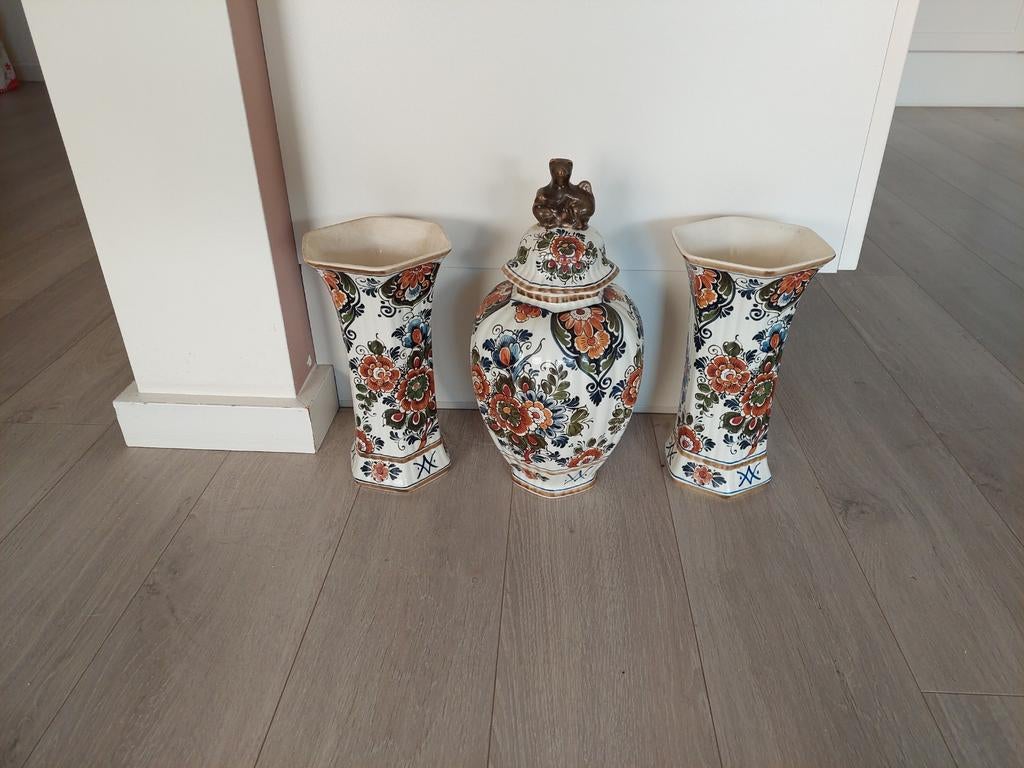 Set van 3 vazen. Prachtige mooie gedecoreerde vazen, Ophalen