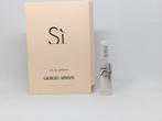Parfum proefje Si eau de parfum Armani 1,2 ml eau de parfum, Verzenden, Zo goed als nieuw