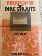 DIRE STRAITS A3 advertentie Communiqué release PINKPOP 1979, Ophalen of Verzenden