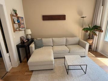 Beige Hoekbank VIMLE 2520x1250 beschikbaar voor biedingen