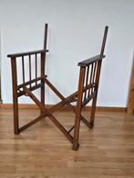 Houten frame klapstoel  "regiseur" stoel, Ophalen, Gebruikt, Bruin, Vintage