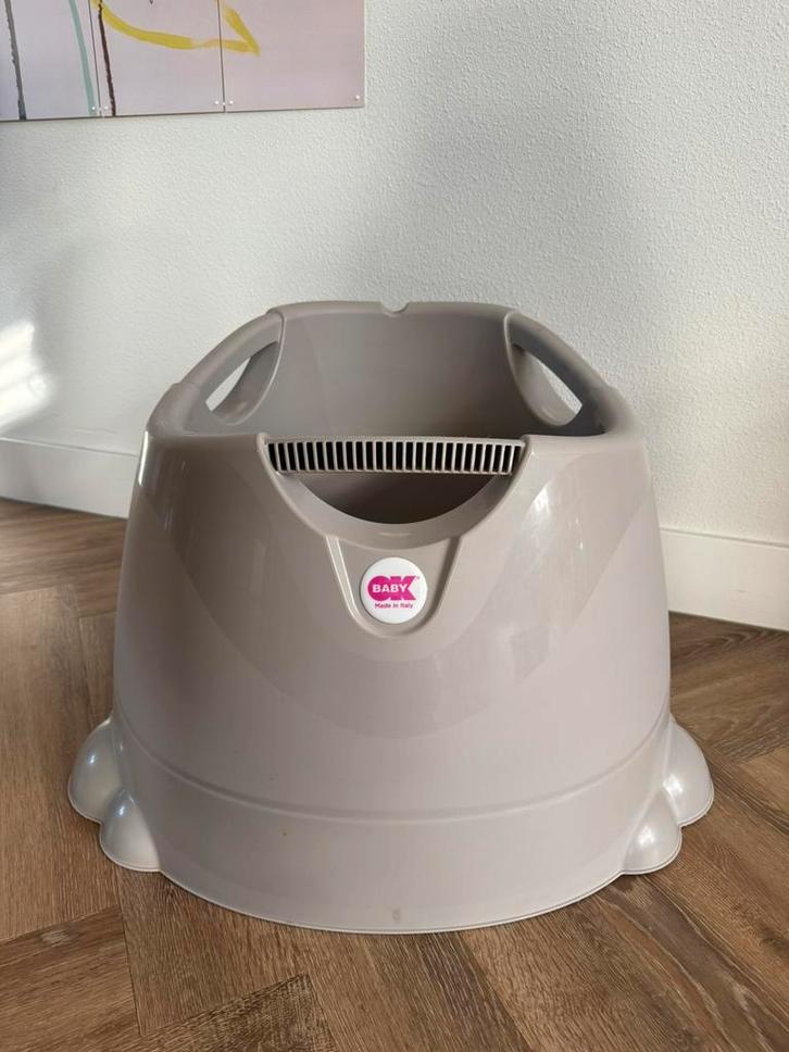 OKbaby douchezitje/babybadje, Kinderen en Baby's, Badjes en Verzorging, Zo goed als nieuw, Badje, Overige merken, Ophalen