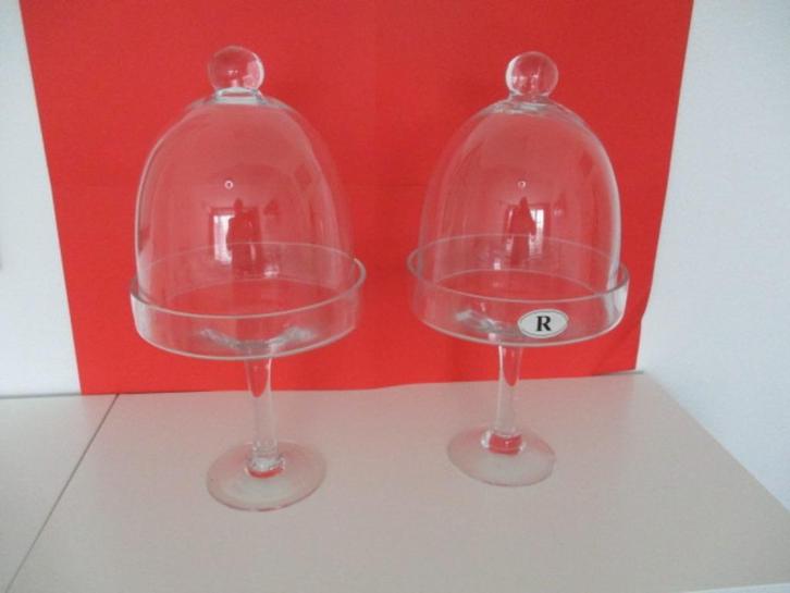 Riverdale glazenschalen met stolp, Huis en Inrichting, Woonaccessoires | Stolpen, Nieuw, Ophalen