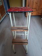 Vintage Keuken Trapje - Jaren 60/70 Opstapje, Ophalen
