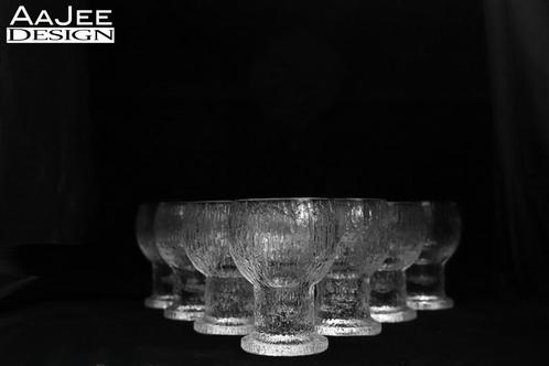 Iittala Finland - Timo Sarpaneva - Kekkerit - Ijsglas - 1972, Verzamelen, Glas en Borrelglaasjes, Gebruikt, Borrel- of Shotglas