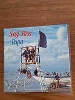 Stef Bos vinyl single Papa 1991, Ophalen of Verzenden, Zo goed als nieuw, Overige formaten, Levenslied of Smartlap