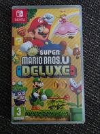 New Super Mario Bros. U Deluxe Nintendo Switch, Spelcomputers en Games, Games | Nintendo Switch, Avontuur en Actie, Ophalen of Verzenden