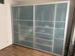 IKEA pax kast met schuifdeur melkglas 3mtr, Ophalen, 200 cm of meer, Zo goed als nieuw, 200 cm of meer