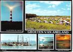 Ameland- -5-luik., Verzenden, 1980 tot heden, Gelopen, Waddeneilanden