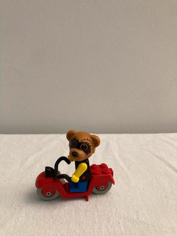 3605 fabuland. Ricky raccoon op zijn motor beschikbaar voor biedingen