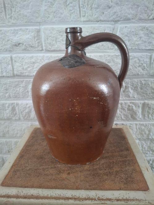 Originele Franse greskruik 3 liter, Antiek en Kunst, Antiek | Keramiek en Aardewerk, Ophalen of Verzenden
