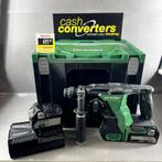 Hikoki DR11D8 | accuboor | 2 accu's en lader | 390526, Ophalen of Verzenden, Gebruikt, Boor- en Schroefmachine