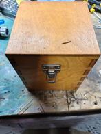 Kistje doosje pot vissen vervoer middel, Ophalen of Verzenden, Plant(en), Steen of Hout