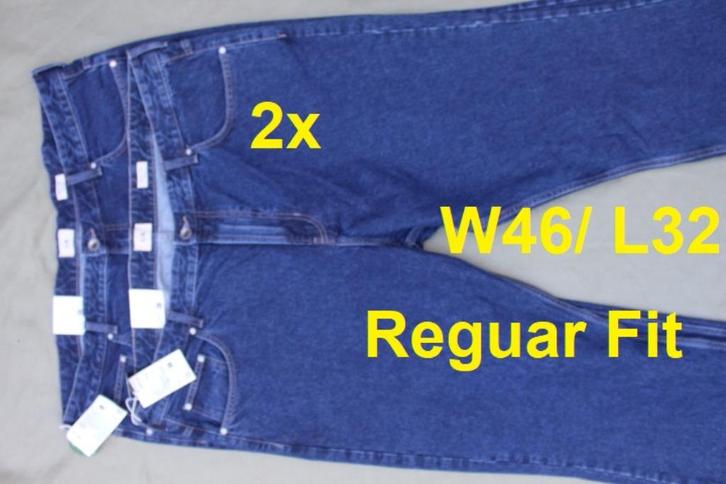 2X C&A heren spijkerbroek W46 L 32 Regular Fit nieuw met kaa, Kleding | Heren, Spijkerbroeken en Jeans, Nieuw, Overige jeansmaten